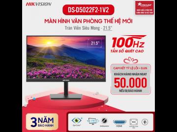 Màn hình Hikvision 22 inch VA - DS-D5022F2-1V2 - Siêu mỏng tinh tế